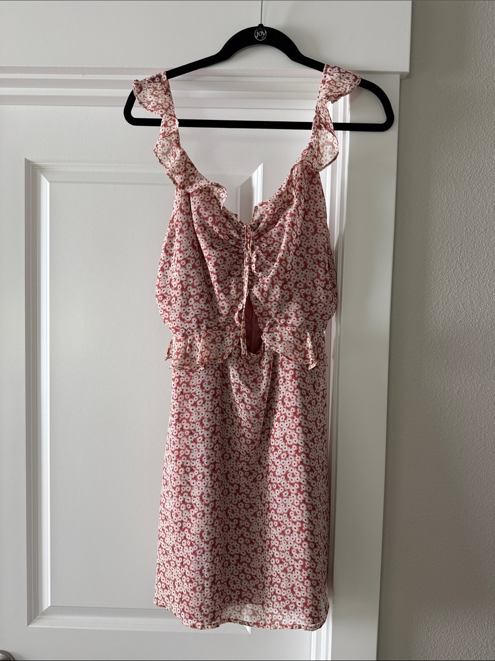 Lulus Pink Floral Mini Dress
